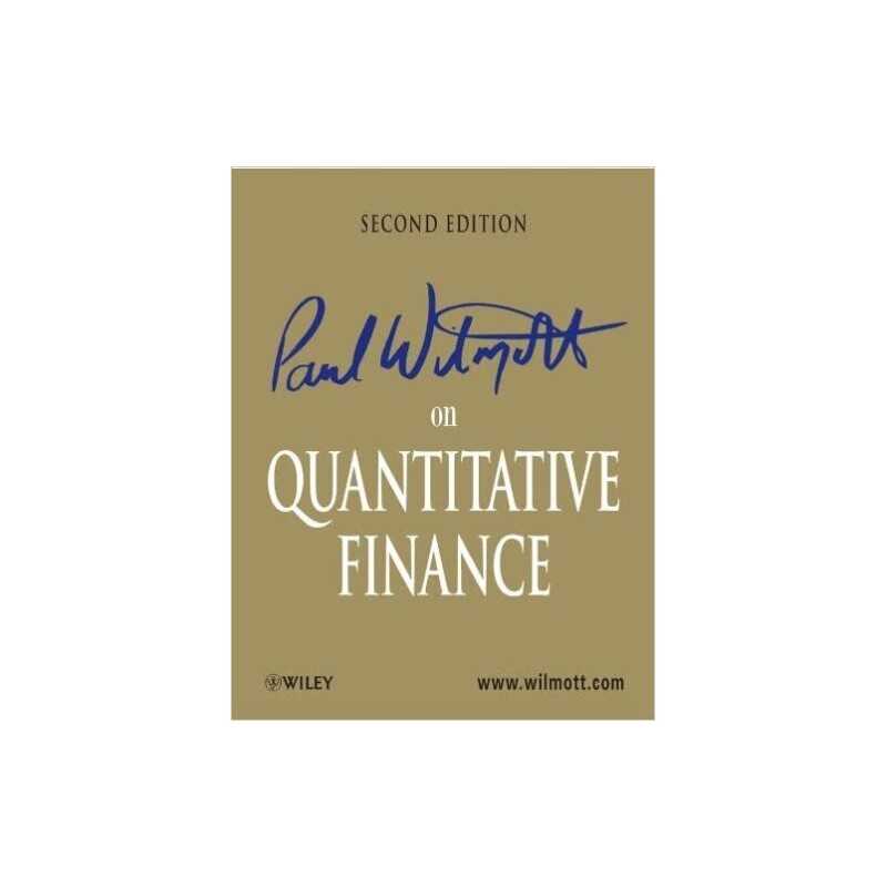 Paul Wilmott on Quantitative Finance, 3 Volume Set - 9780470018705