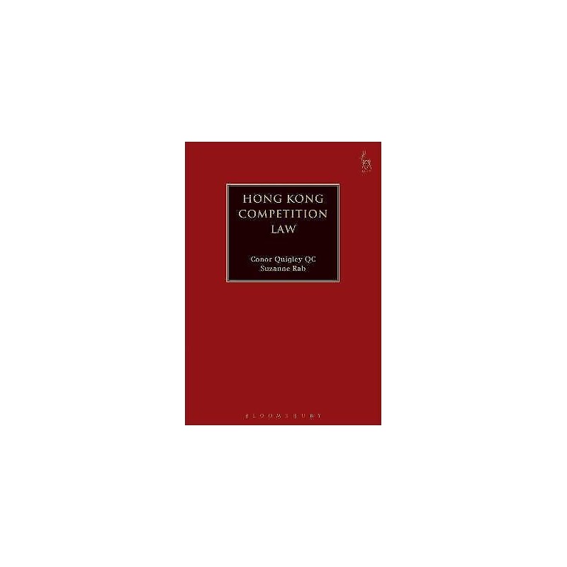 Hong Kong Competition Law - 9781509906420