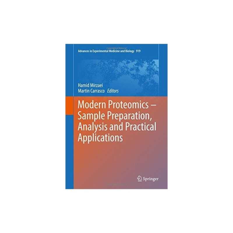 Modern Proteomics - Sample Preparation, Analysis and Practica... - 9783319414461