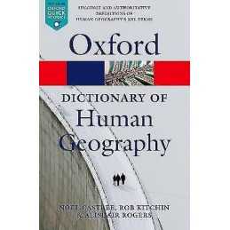 A Dictionary of Human Geography - 9780199599868