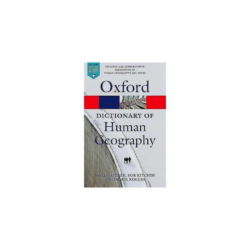 A Dictionary of Human Geography - 9780199599868
