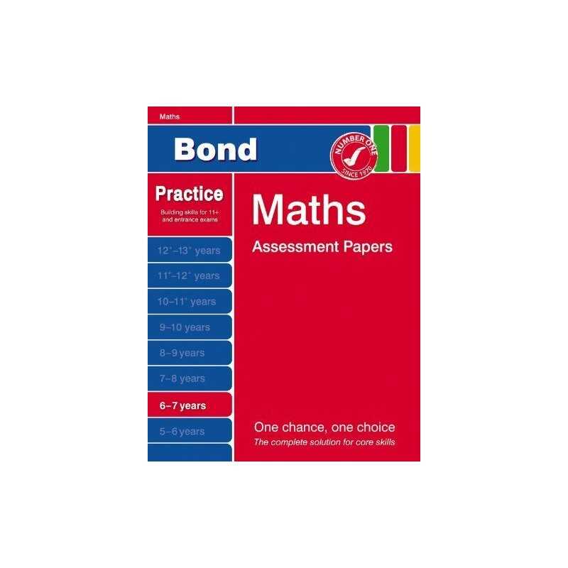 Bond Starter Papers in Maths: 6-7 Ye..., Anne Frobisher