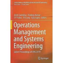 Operations Management and Systems Engineering - 9789811560194