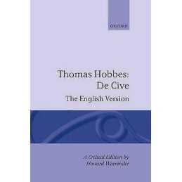 De Cive: The English Version - 9780198246237