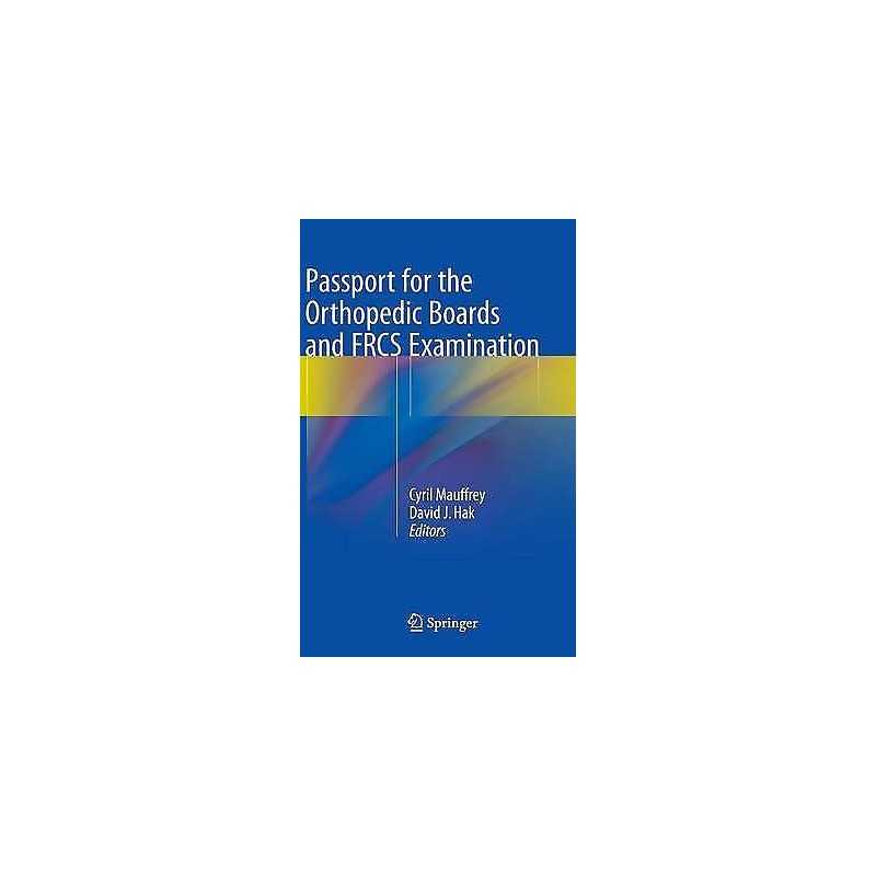 Passport for the Orthopedic Boards and FRCS Examination - 9782817804743