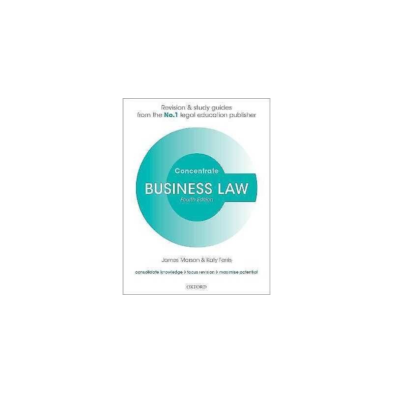 Business Law Concentrate - 9780198840602