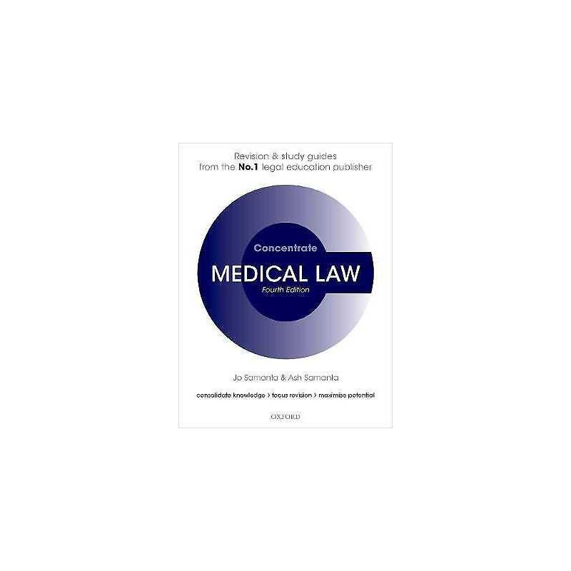 Medical Law Concentrate - 9780198871354