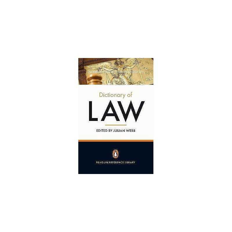 The Penguin Dictionary of Law - 9780141027272