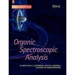 Organic Spectroscopic Analysis - 9780854044764