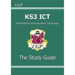 KS3 ICT Study Guide: Study Guide Pt. 1 & 2 by CGP Books Paperback Book