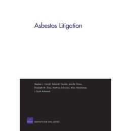 Asbestos Litigation - 9780833030788