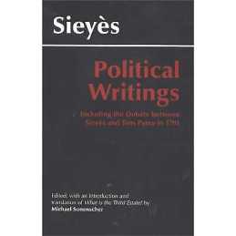 Sieyes: Political Writings - 9780872204300