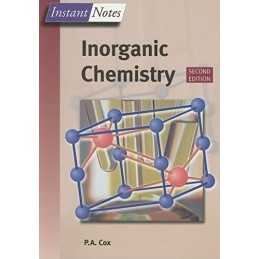 BIOS Instant Notes in Inorganic Chemistry by Cox, Tony Paperback Book