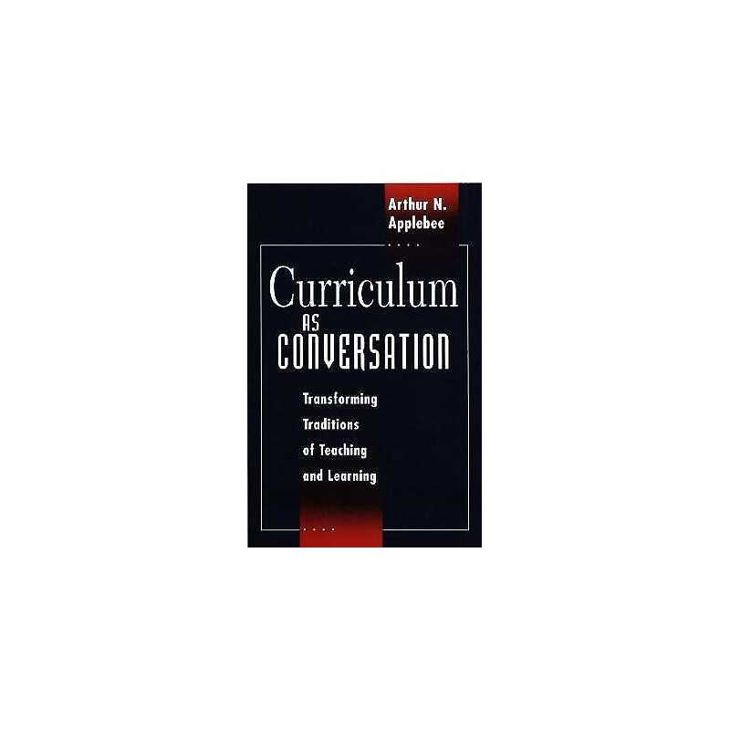 Curriculum as Conversation - 9780226021232