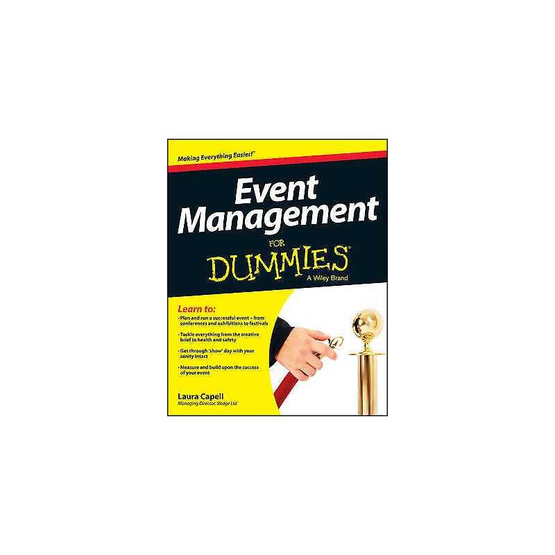 Event Management For Dummies - 9781118591123