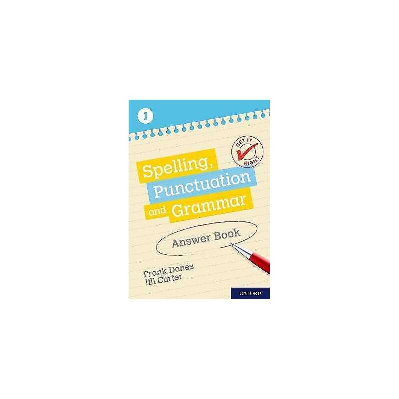 Get It Right: KS3, 11-14: Spelling, Punctuation and Grammar A... - 9780198421566