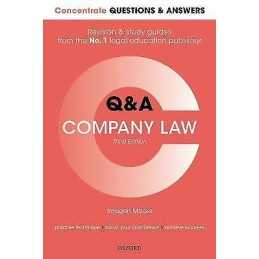 Concentrate Questions and Answers Company Law - 9780198856726