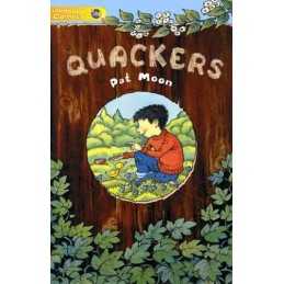 Literacy World Comets St1 Novel Quackers by Moon, Pat Paperback Book