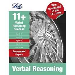 Success Assessment Papers Verbal Reasoning 8-9 (Letts 11... by Various Paperback