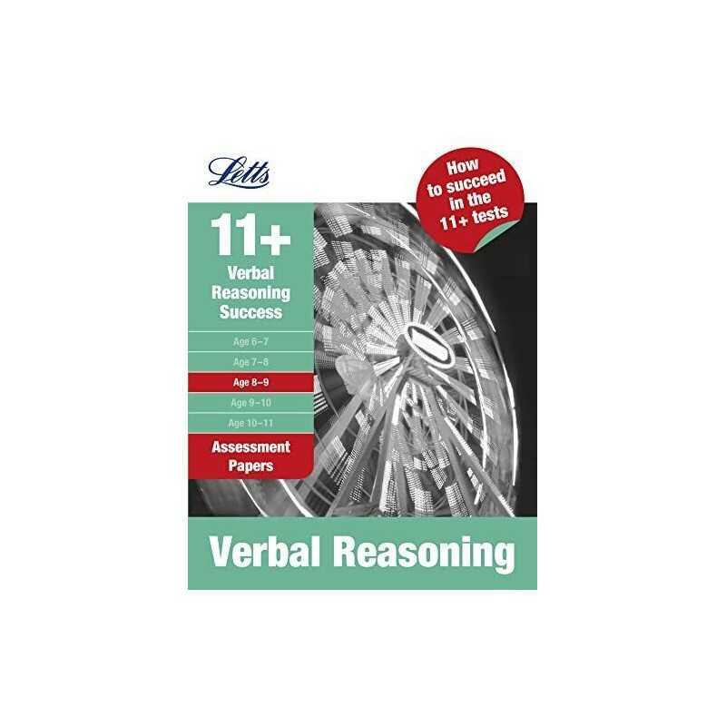 Success Assessment Papers Verbal Reasoning 8-9 (Letts 11... by Various Paperback