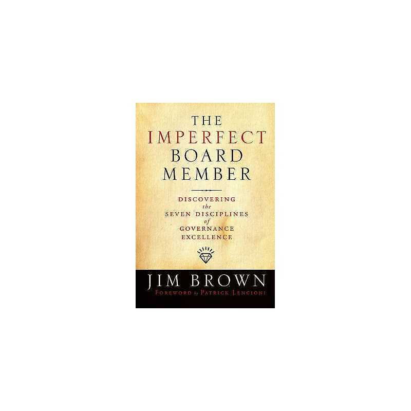 The Imperfect Board Member - 9780787986100