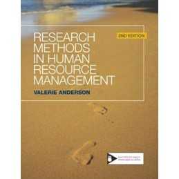 Research Methods in Human Resource Management by Anderson, Valerie Paperback The