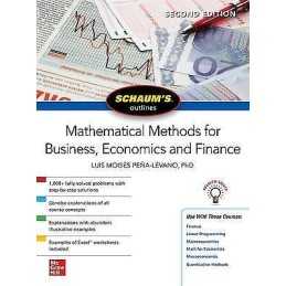 Schaums Outline of Mathematical Methods for Business, Econom... - 9781264266876