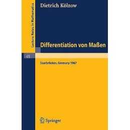 Differentiation Von Massen - 9783540042358