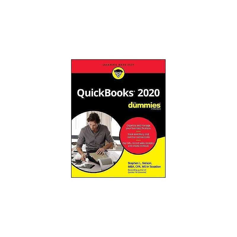 QuickBooks 2020 For Dummies - 9781119589693