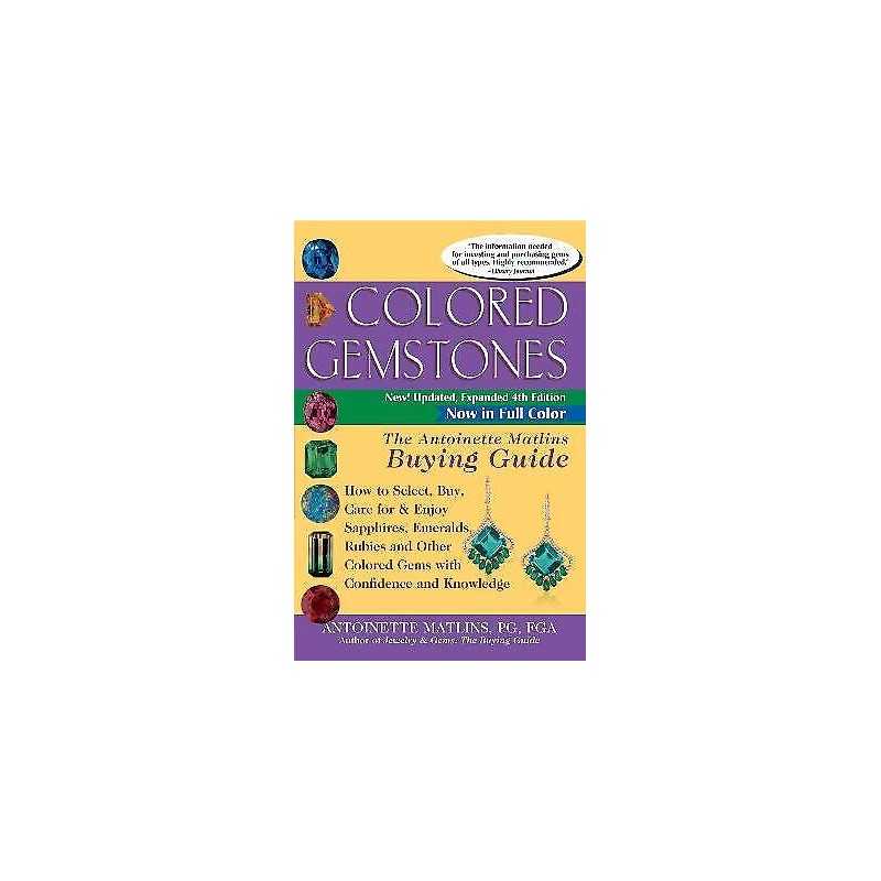 Colored Gemstones 4th Edition - 9780990415275