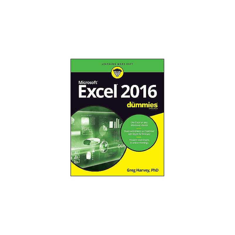 Excel 2016 For Dummies - 9781119293439