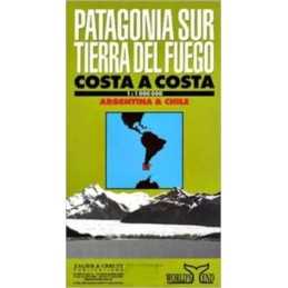 Patagonia Sur Tierra Del Fuego Map - 9781879568136