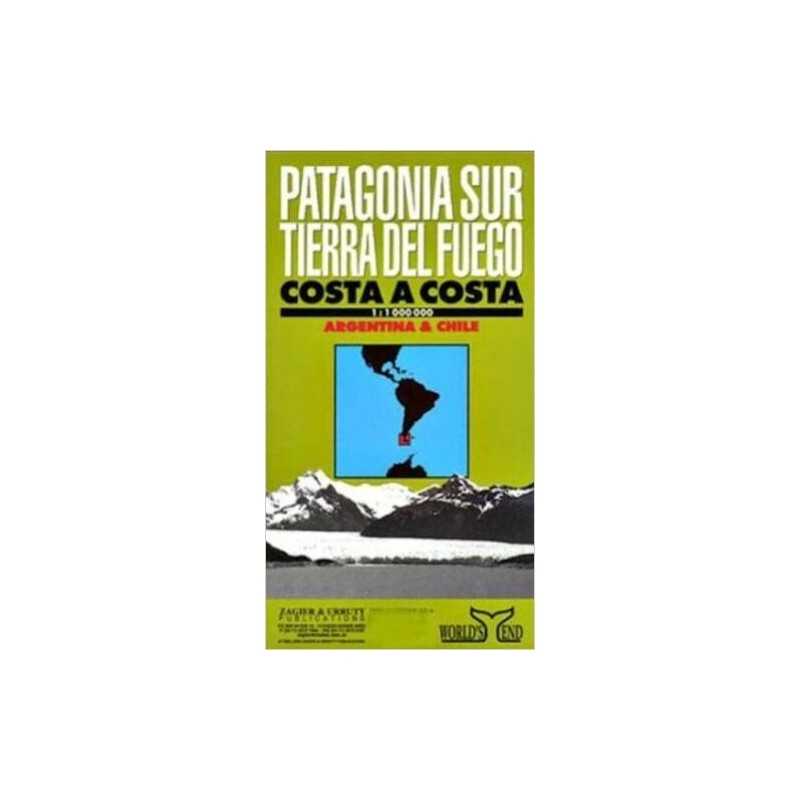 Patagonia Sur Tierra Del Fuego Map - 9781879568136