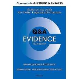 Concentrate Questions and Answers Evidence - 9780198819905