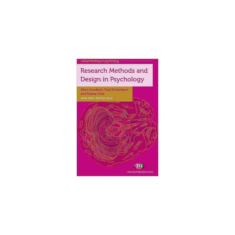 Research Methods and Design in Psychology - 9780857254696