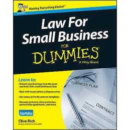 Law for Small Business For Dummies - UK - 9781118970461