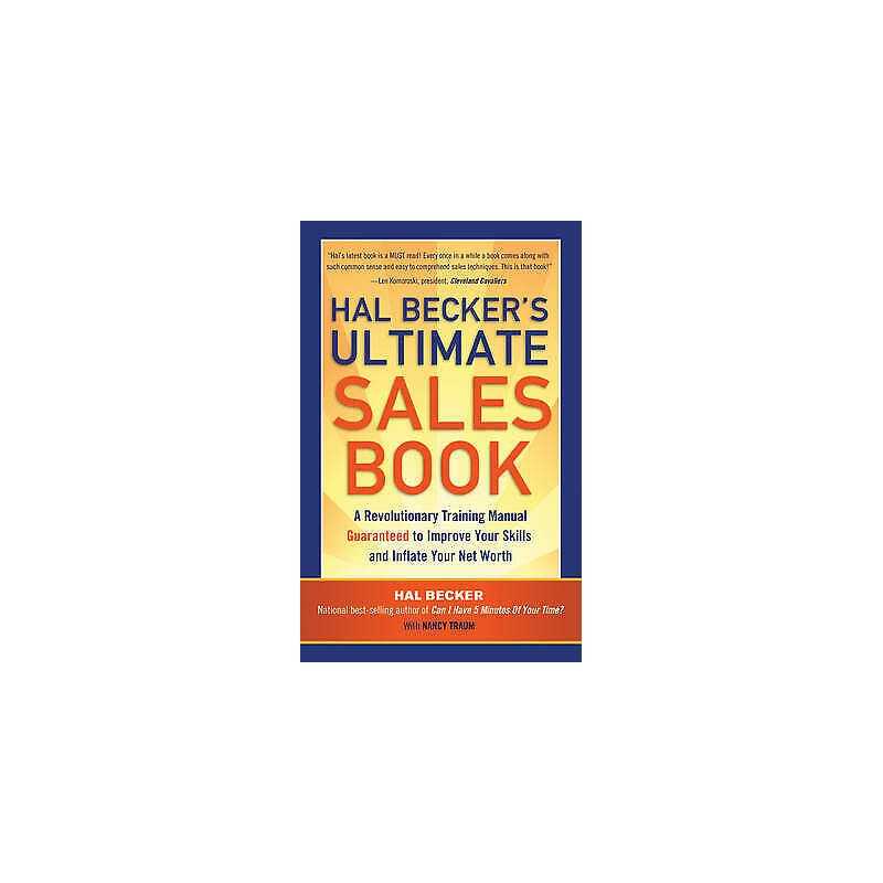 Hal Beckers Ultimate Sales Book - 9781601632418