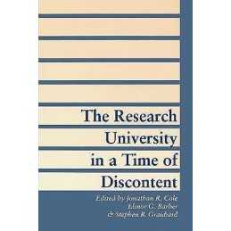 The Research University in a Time of Discontent - 9780801849589