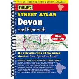 Philips Street Atlas Devon - 9781849074308