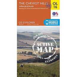 The Cheviot Hills, Jedburgh & Wooler - 9780319469347
