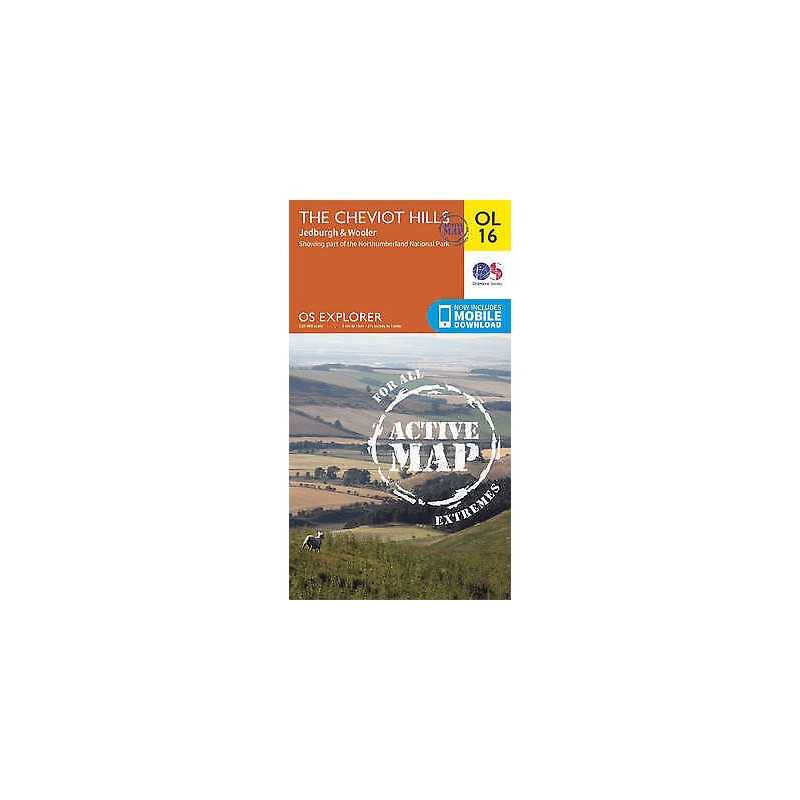 The Cheviot Hills, Jedburgh & Wooler - 9780319469347