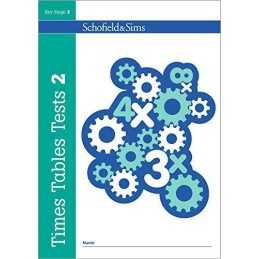 Times Tables Tests Book 2: KS2, Ages 7-11 by Hilary Koll Paperback Book The