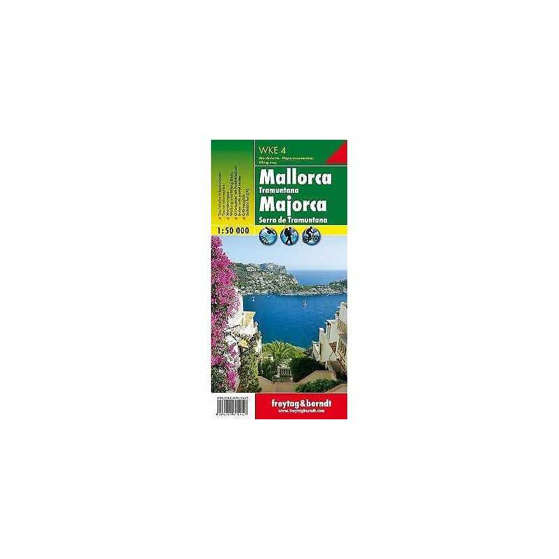 Majorca - Serra De Tramuntana Hiking + Leisure Map 1:50 000 - 9783707915457
