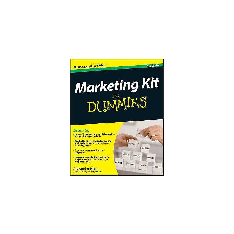 Marketing Kit for Dummies - 9780470401156