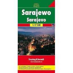 Sarajevo Map 1:17.500 - 9783850841641