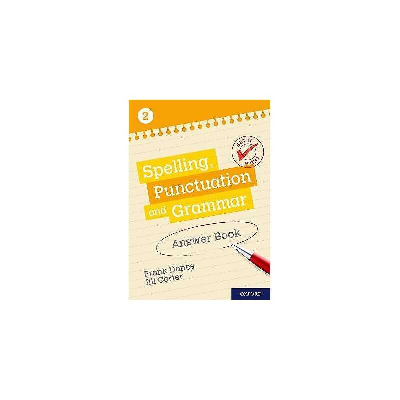 Get It Right: KS3, 11-14: Spelling, Punctuation and Grammar A... - 9780198421573