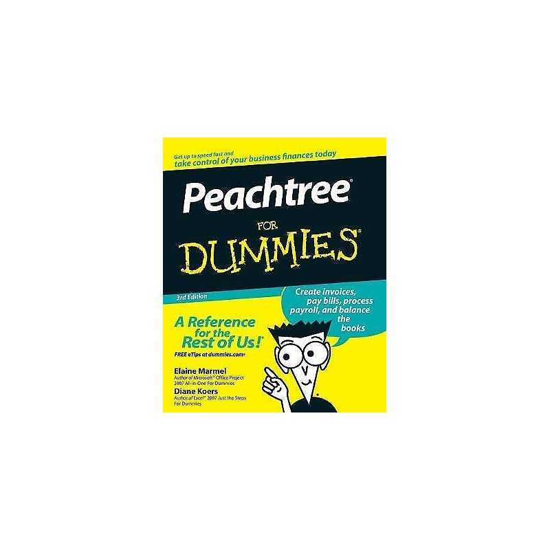 Peachtree For Dummies - 9780470179888