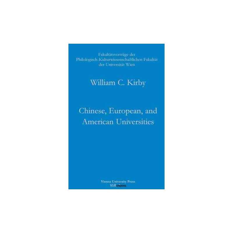 Chinese, European, and American Universities - 9783899714494
