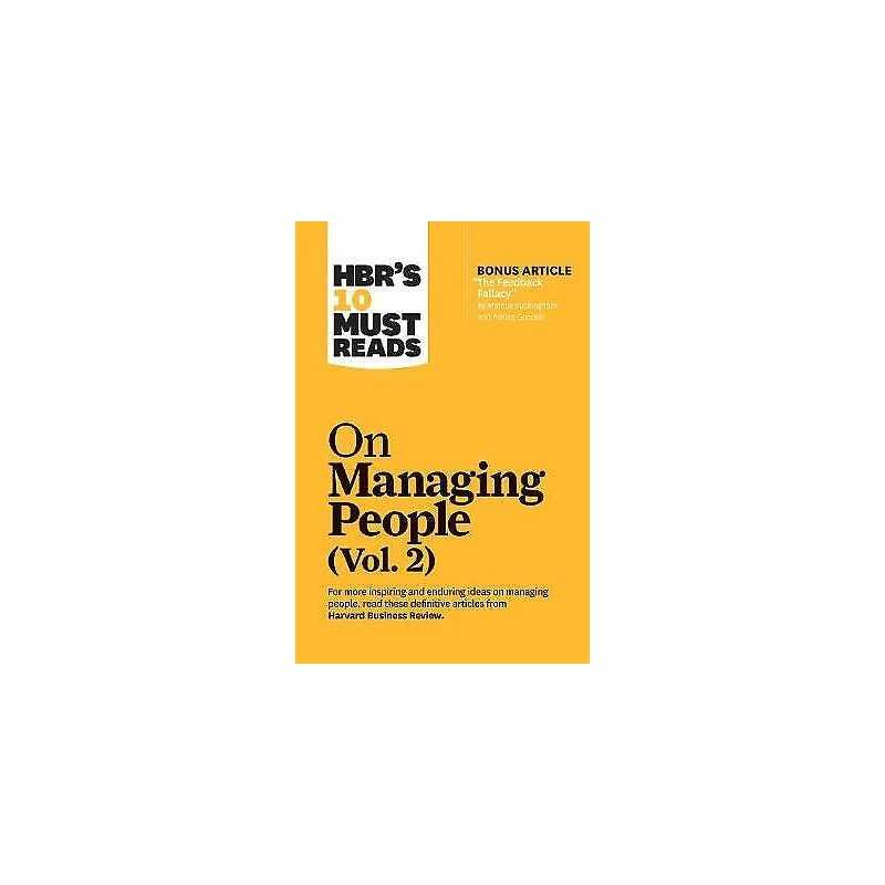 HBRs 10 Must Reads on Managing People, Vol. 2 (with bonus ar... - 9781633699137