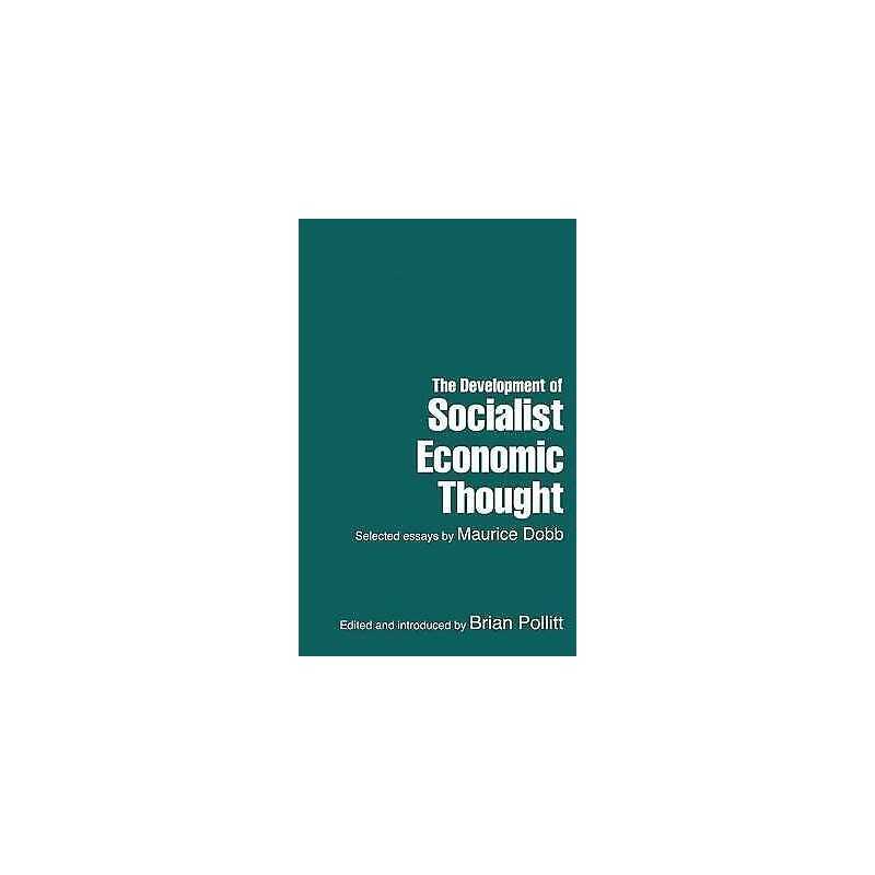 The Development of Socialist Economic Thought - 9781905007813